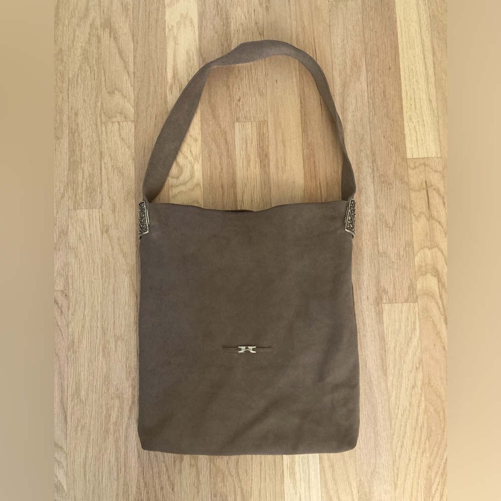 Genuine Suede Shoulder Bag